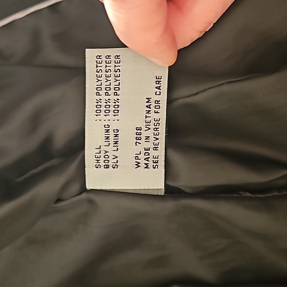 Anne Klein polyester trenchcoat sz MED - Picture 6 of 6